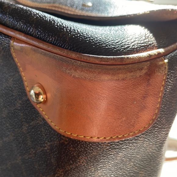 Rioni Moda Italia Large Boston Bag Satchel Handbag with Exterior Pockets - Picture 13 of 15